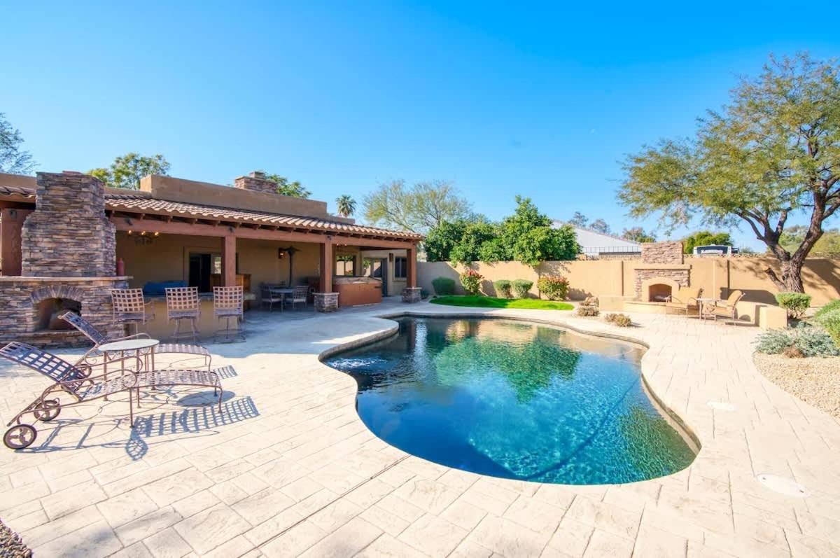 Villa Agave Adobe à Scottsdale Extérieur photo