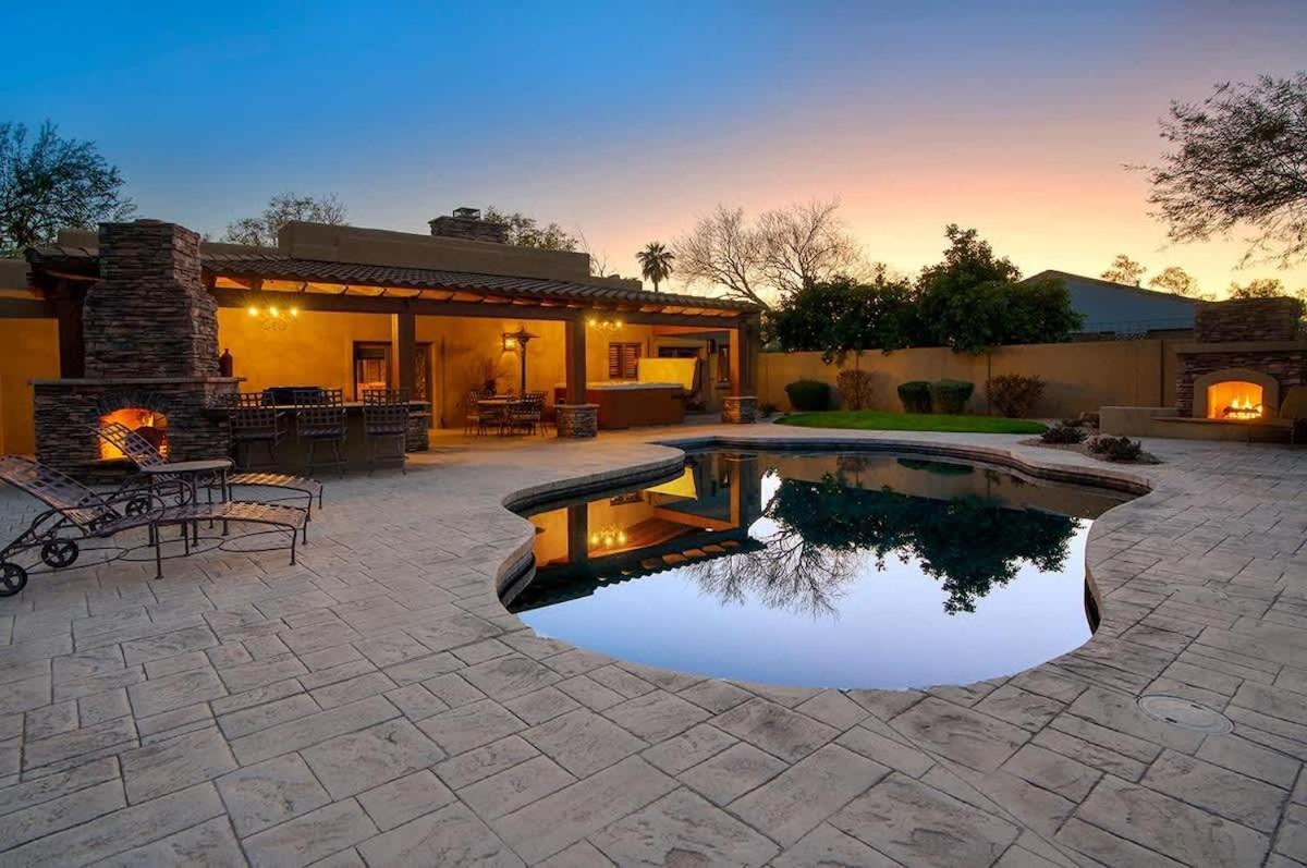 Villa Agave Adobe à Scottsdale Extérieur photo